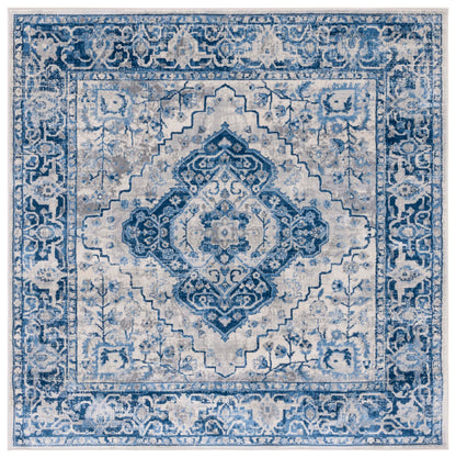 Safavieh Brentwood Bnt888M Blue/Ivory Area Rug