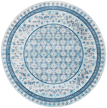 Safavieh Brentwood Bnt899A Ivory/Aqua Area Rug