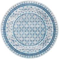 Safavieh Brentwood Bnt899A Ivory/Aqua Area Rug