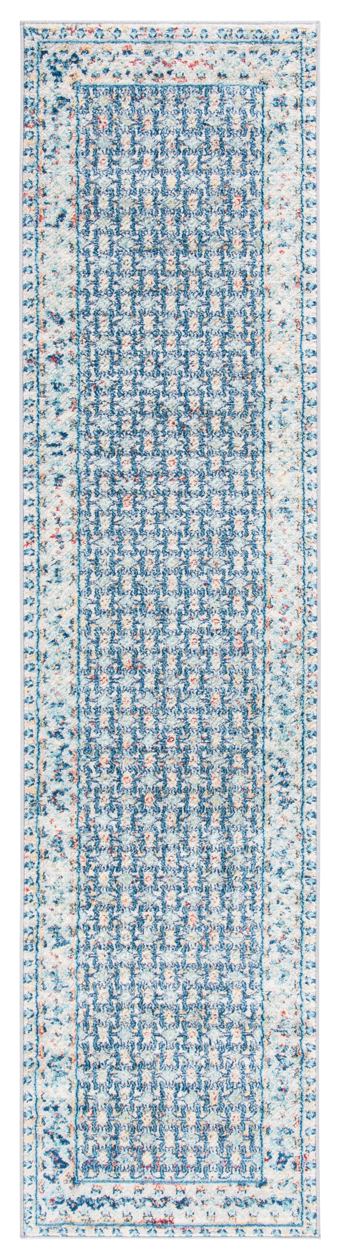 Safavieh Brentwood Bnt899M Blue/Yellow Area Rug