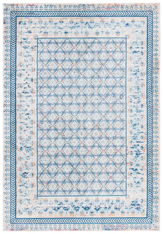 Safavieh Brentwood Bnt899M Blue/Yellow Area Rug
