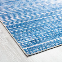 Kaleen Boho Patio Boh12-17 Blue Area Rug