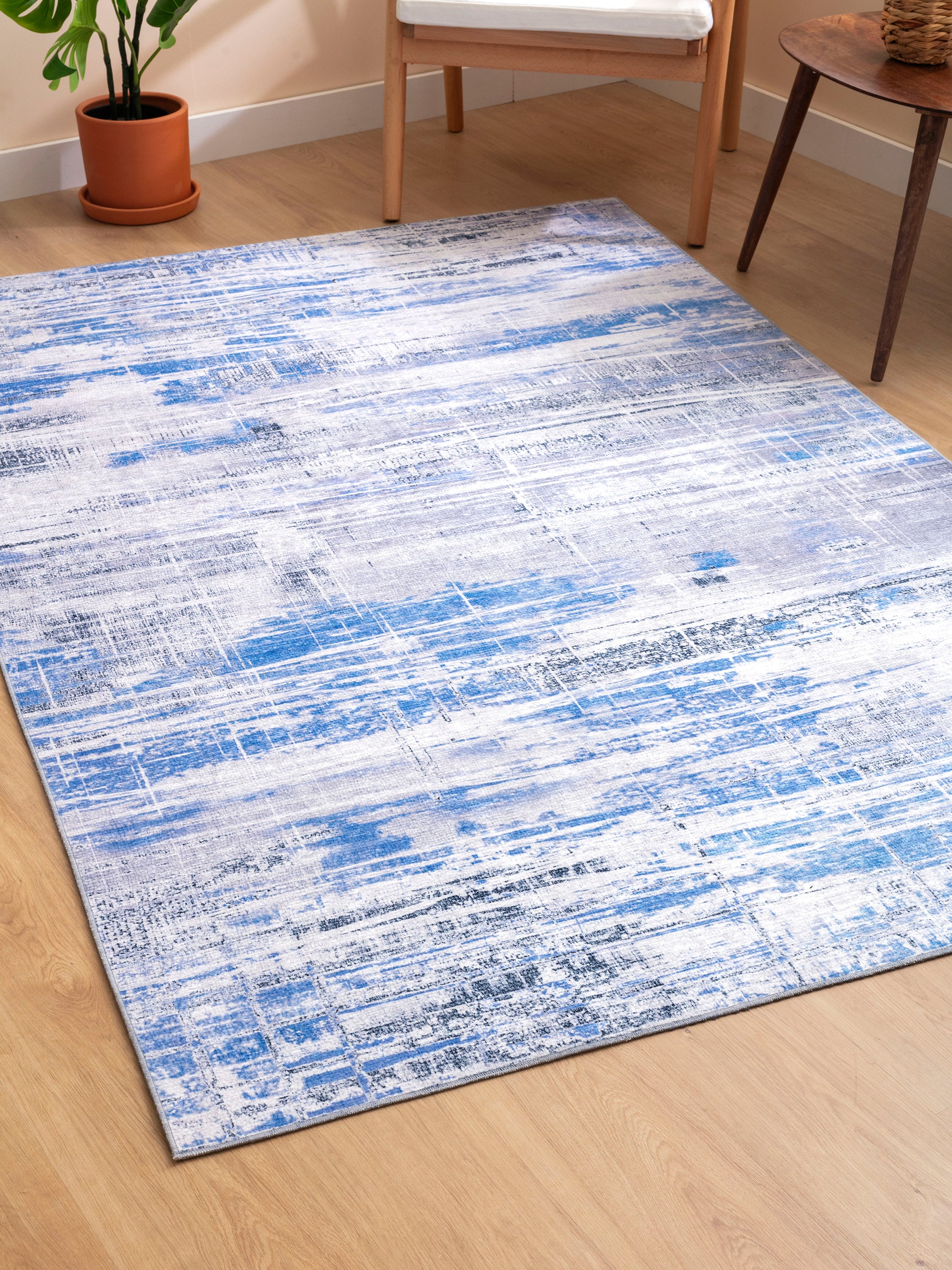 Kaleen Boho Patio Boh13-17 Blue Area Rug