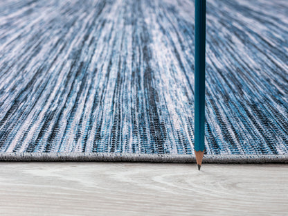 Kaleen Boho Patio Boh14-10 Denim Area Rug