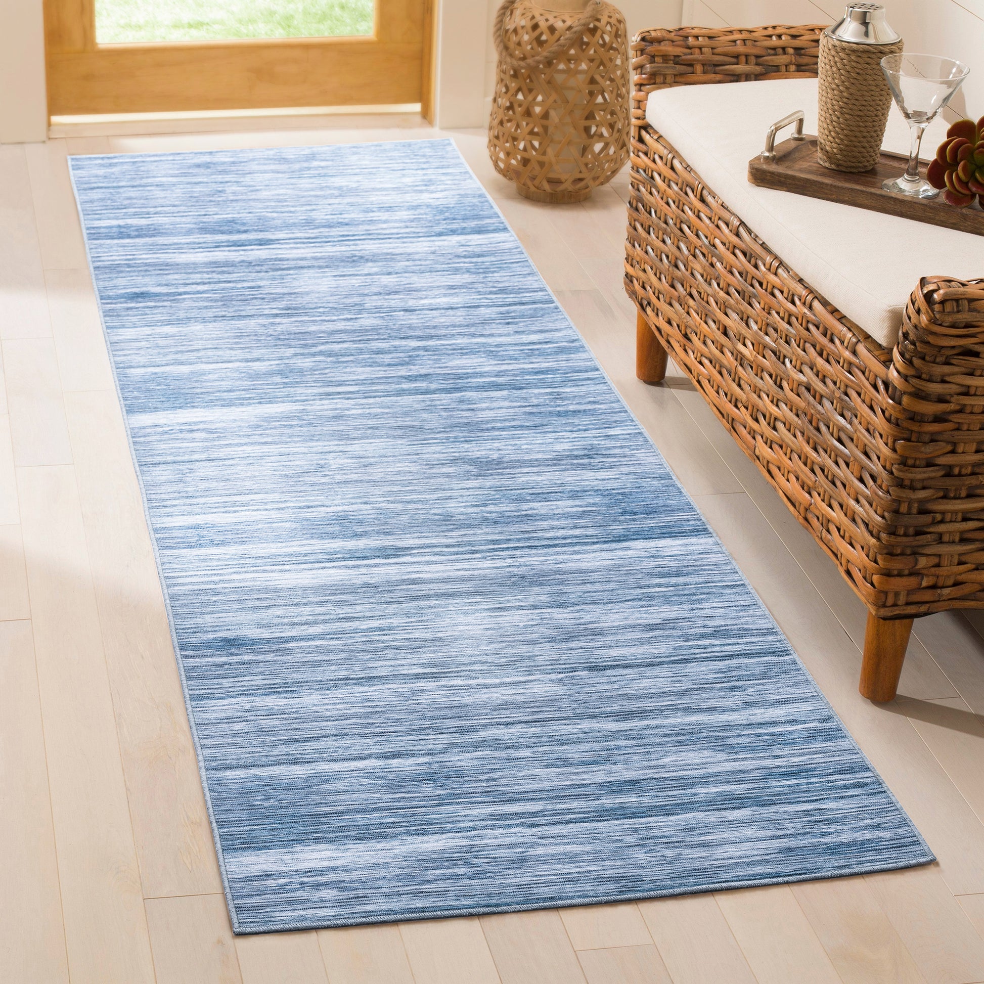 Kaleen Boho Patio Boh14-10 Denim Area Rug