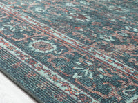 Kaleen Boho Patio Boh17-91 Teal Area Rug