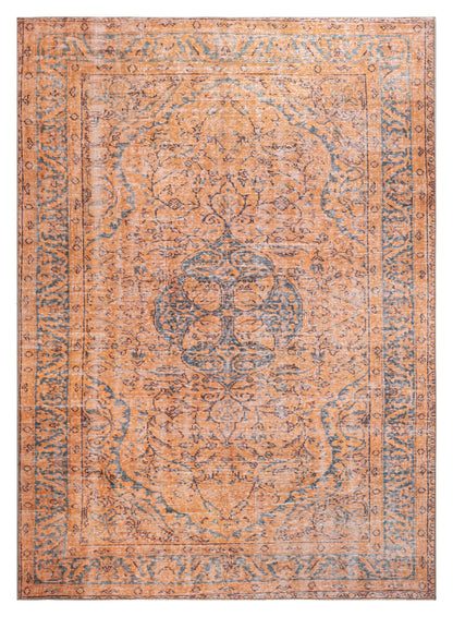 Kaleen Boho Patio Boh18-89 Orange Area Rug