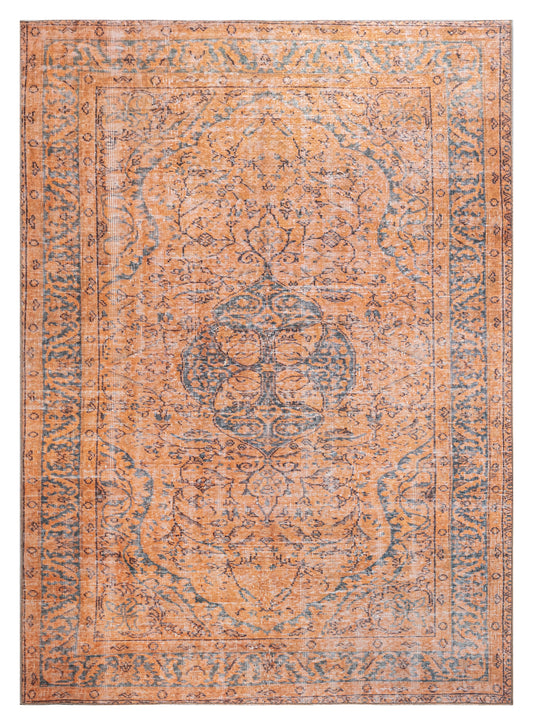 Kaleen Boho Patio Boh18-89 Orange Area Rug