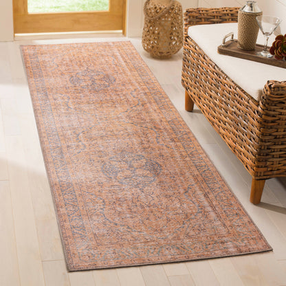 Kaleen Boho Patio Boh18-89 Orange Area Rug