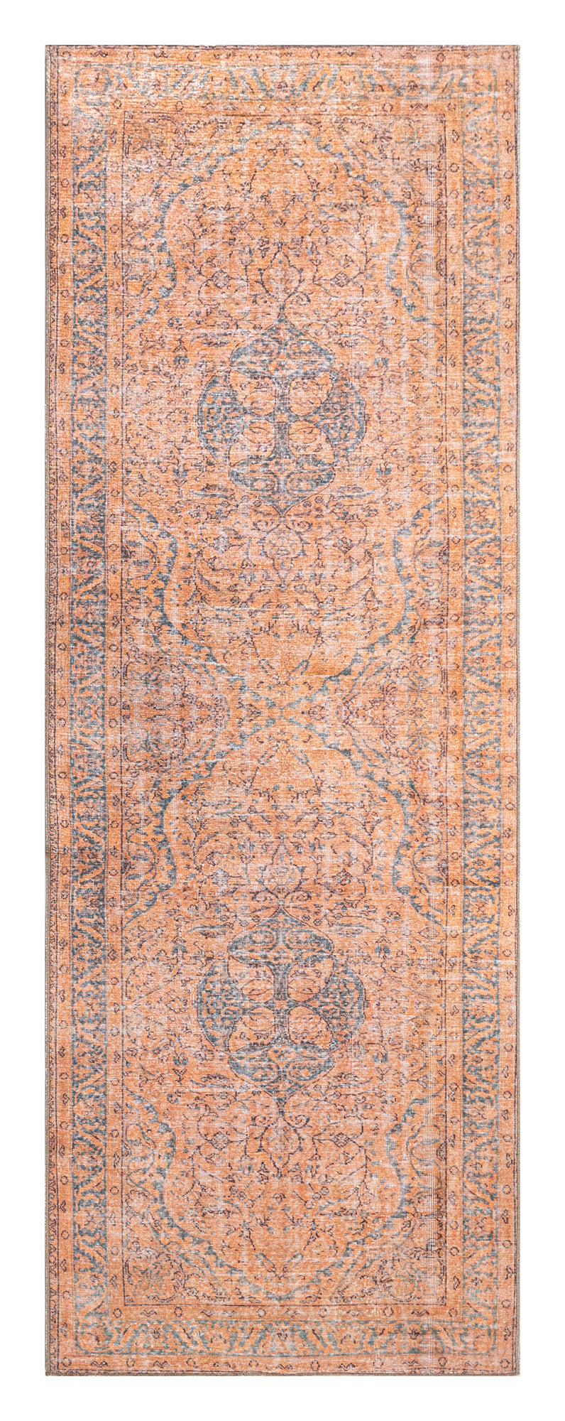 Kaleen Boho Patio Boh18-89 Orange Area Rug