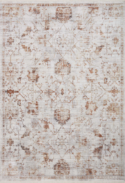 Loloi Bonney Bny-04 Silver/Sunset Area Rug