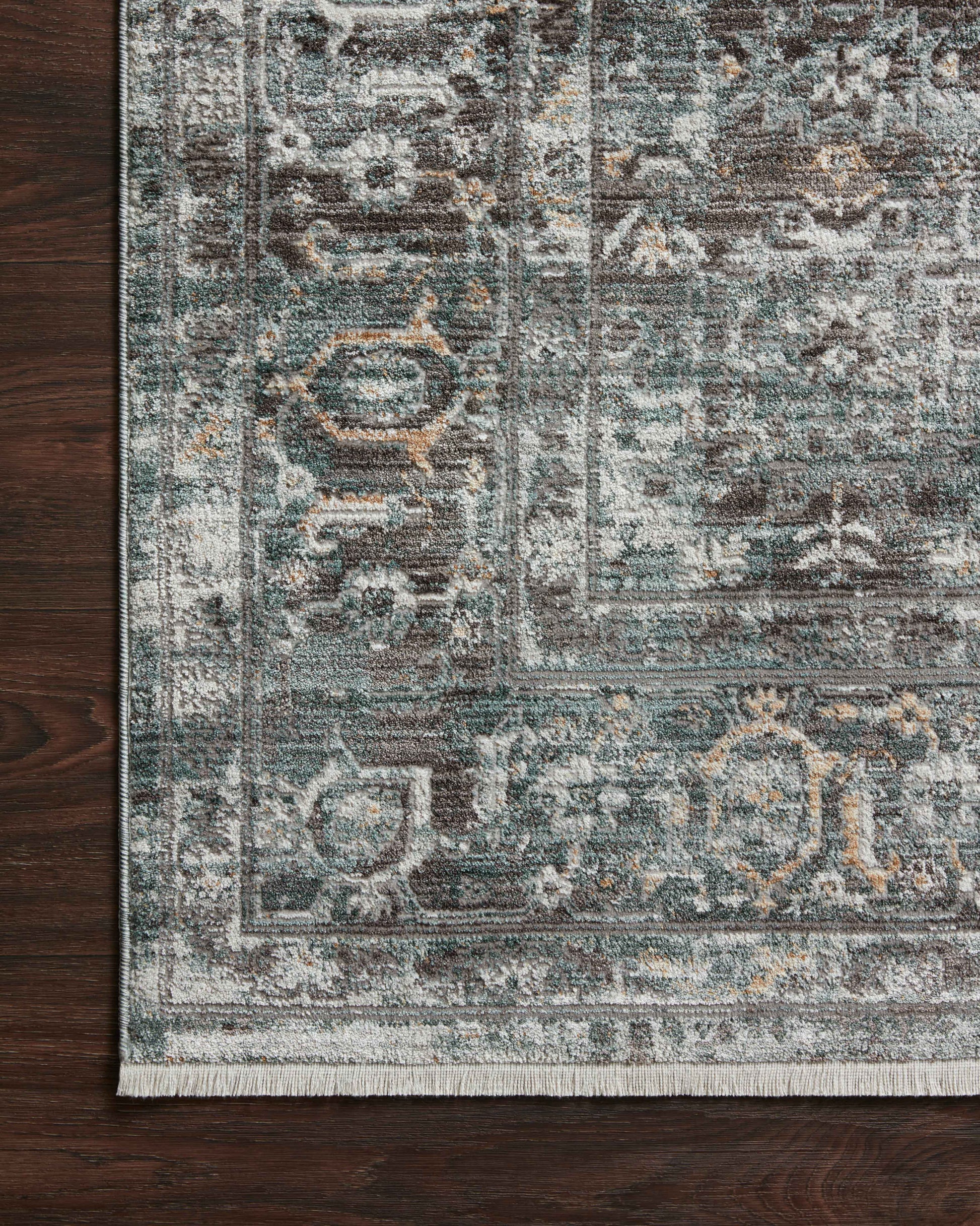 Loloi Bonney Bny-05 Slate/Teal Area Rug