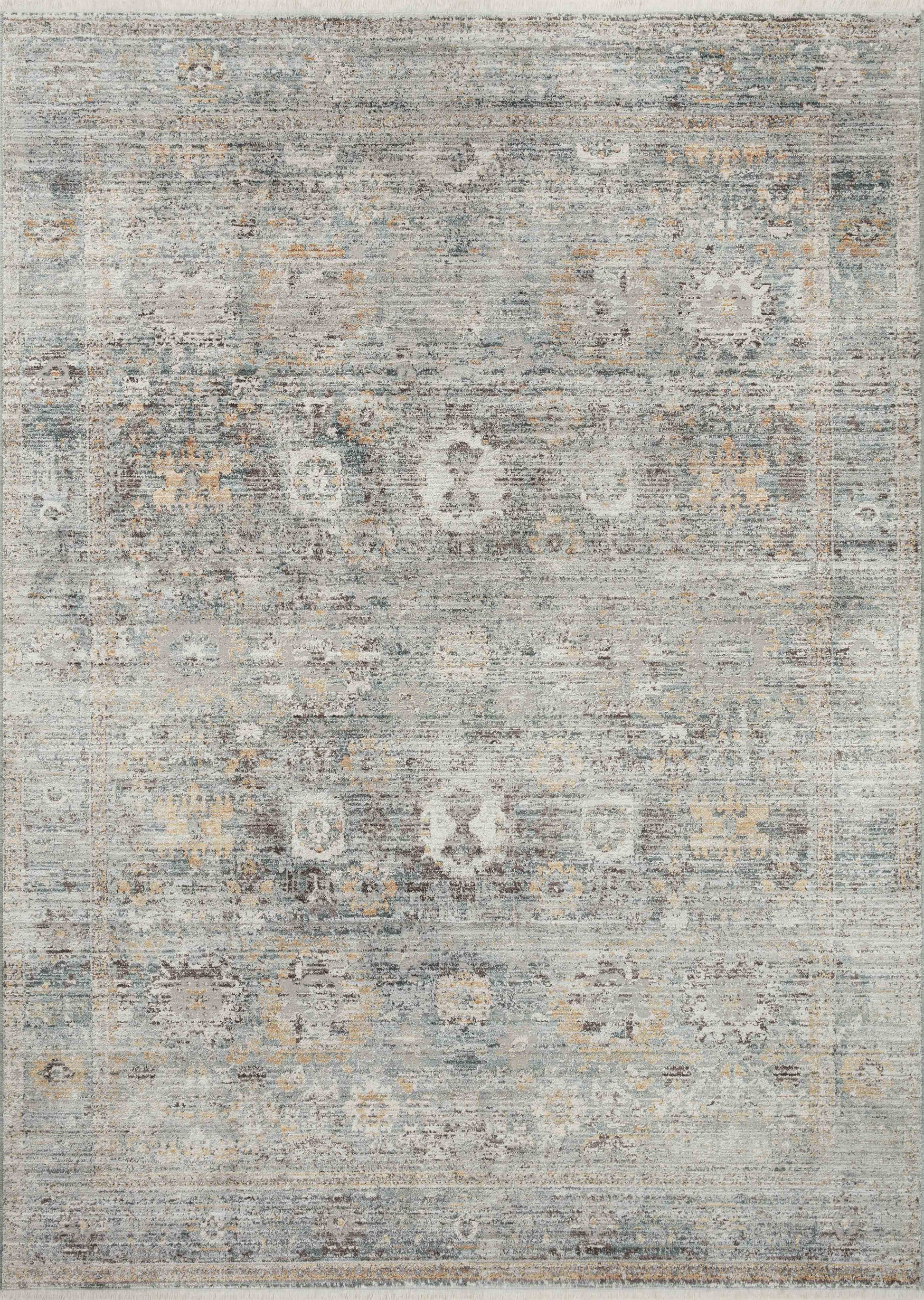 Loloi Bonney Bny-06 Teal/Gold Area Rug