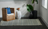 Momeni Boulder Bou-4 Blue Area Rug