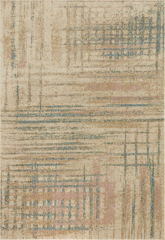 Loloi Bowery Bow-07 Beige/Multi Area Rug