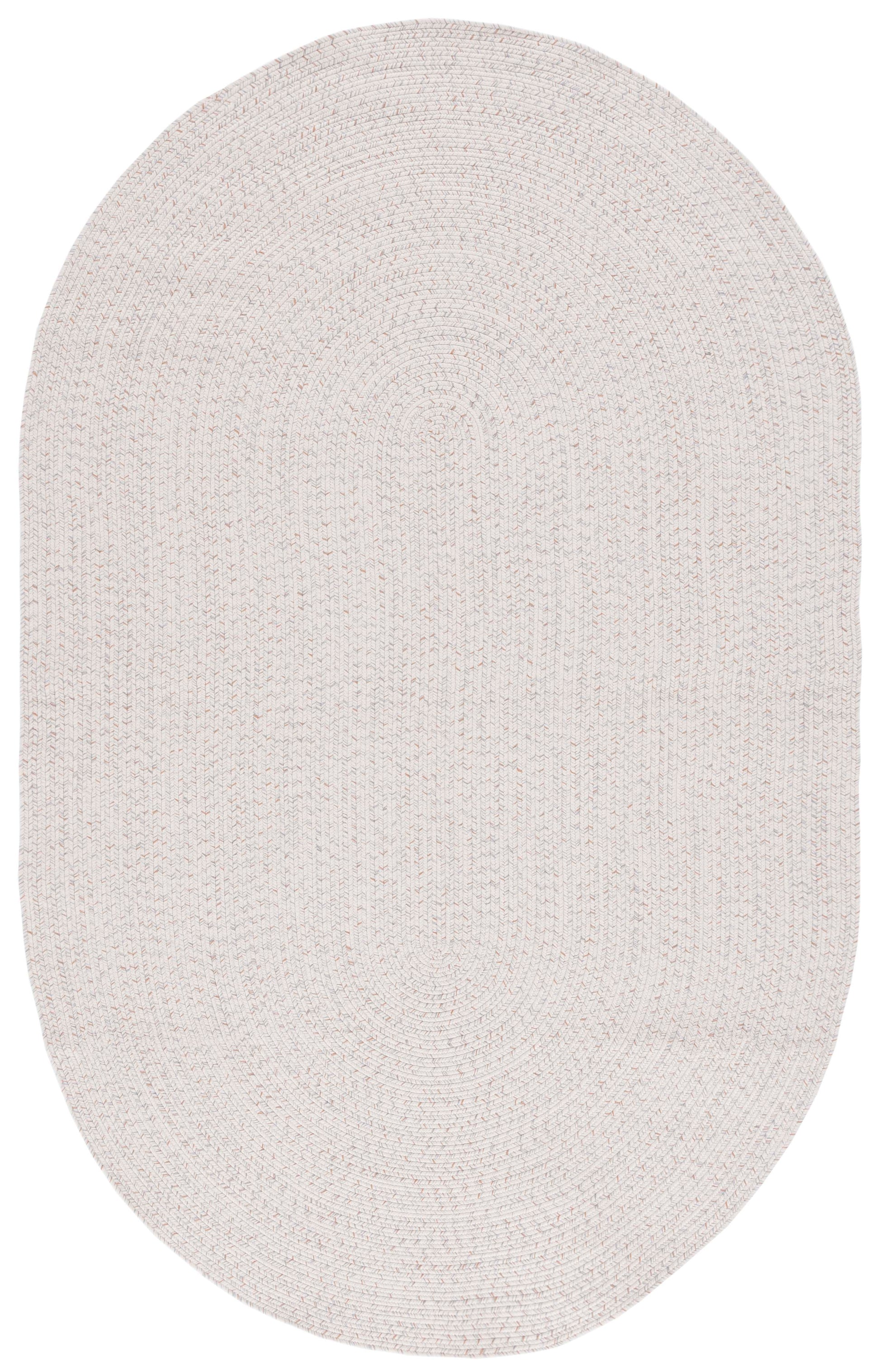 Safavieh Braided Bra201A Ivory/Light Grey Area Rug