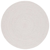 Safavieh Braided Bra201A Ivory/Light Grey Area Rug