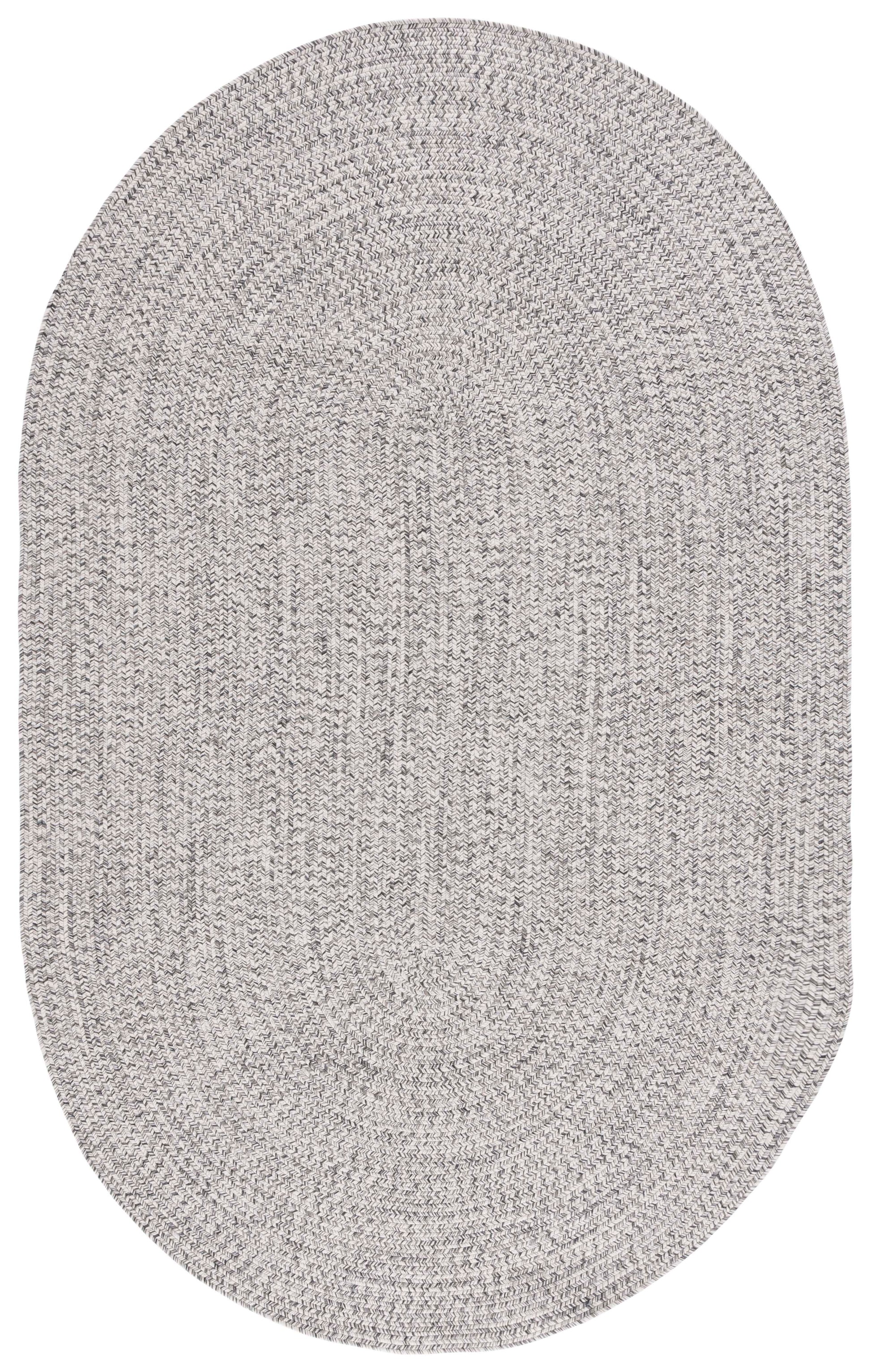 Safavieh Braided Bra201F Grey/Ivory Area Rug