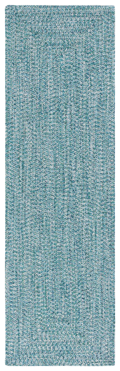 Safavieh Braided Bra201K Teal/Green Area Rug