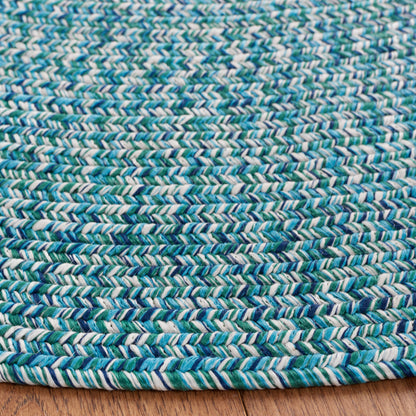 Safavieh Braided Bra201K Teal/Green Area Rug