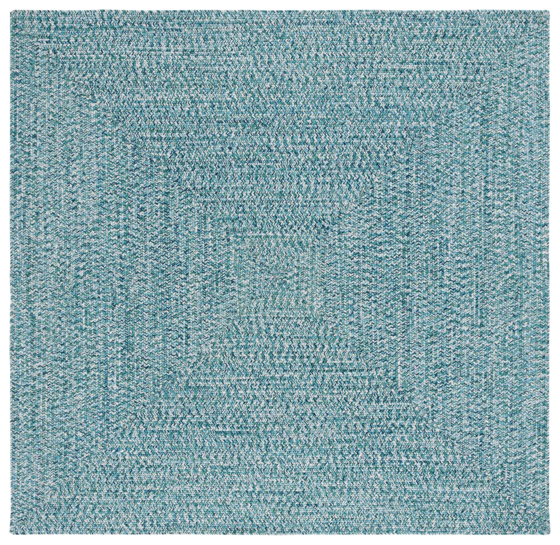 Safavieh Braided Bra201K Teal/Green Area Rug