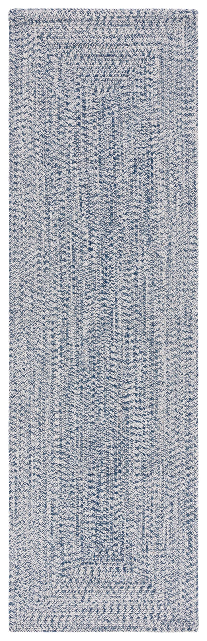 Safavieh Braided Bra201N Dark Blue/Ivory Area Rug