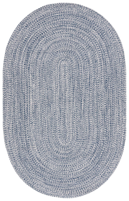 Safavieh Braided Bra201N Dark Blue/Ivory Area Rug