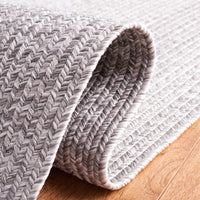 Safavieh Braided Bra220F Grey Area Rug