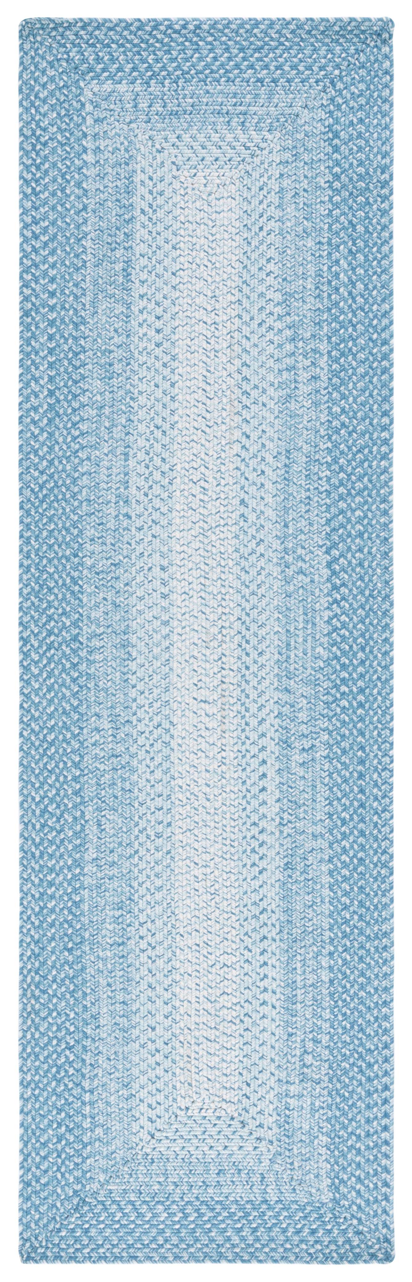 Safavieh Braided Bra220J Aqua Area Rug