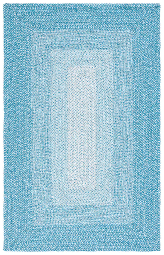 Safavieh Braided Bra220J Aqua Area Rug