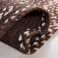 Safavieh Braided Brd257T Brown/Ivory Area Rug