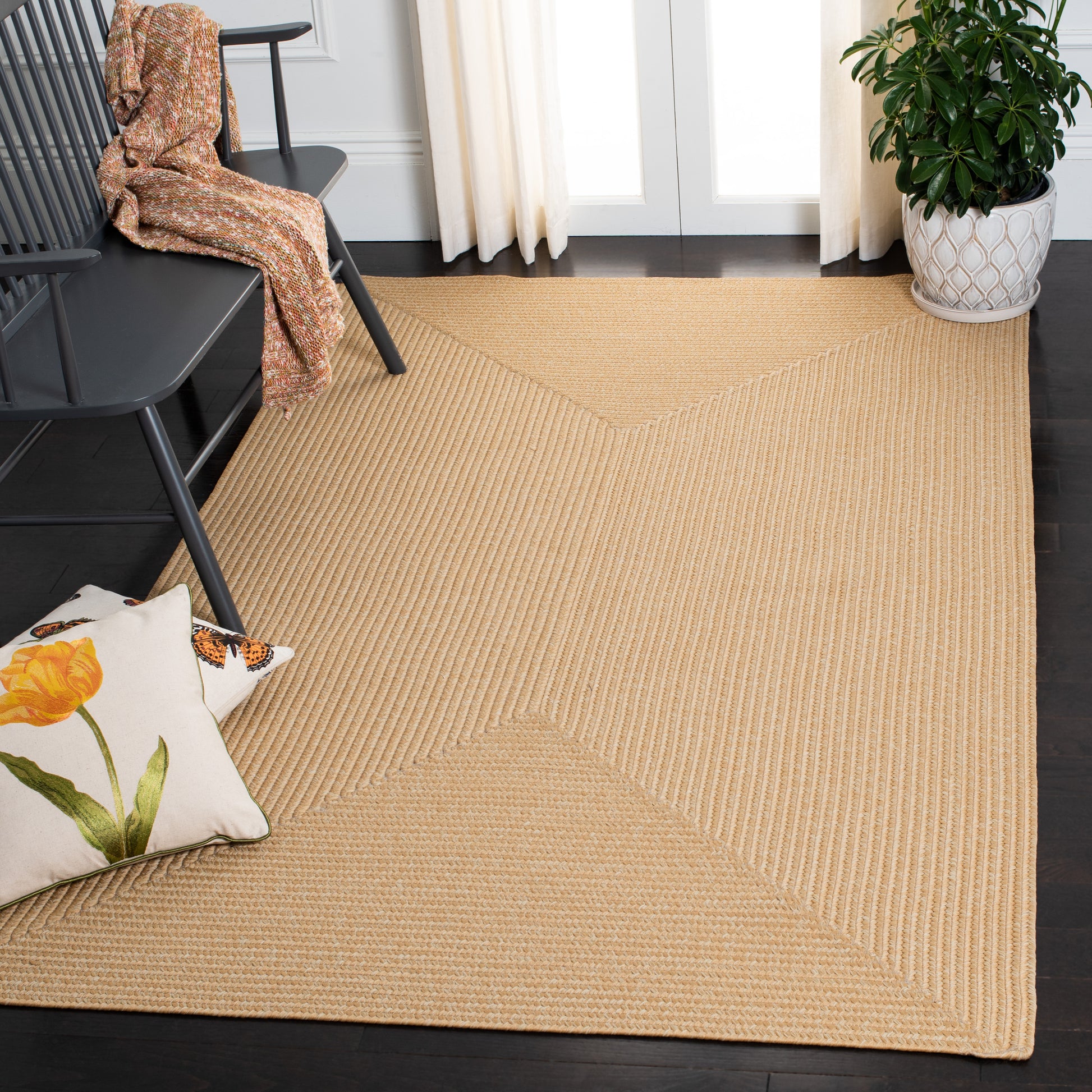 Safavieh Braided Brd315D Beige/Tan Area Rug