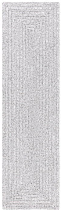 Safavieh Braided Brd315F Silver/Grey Area Rug