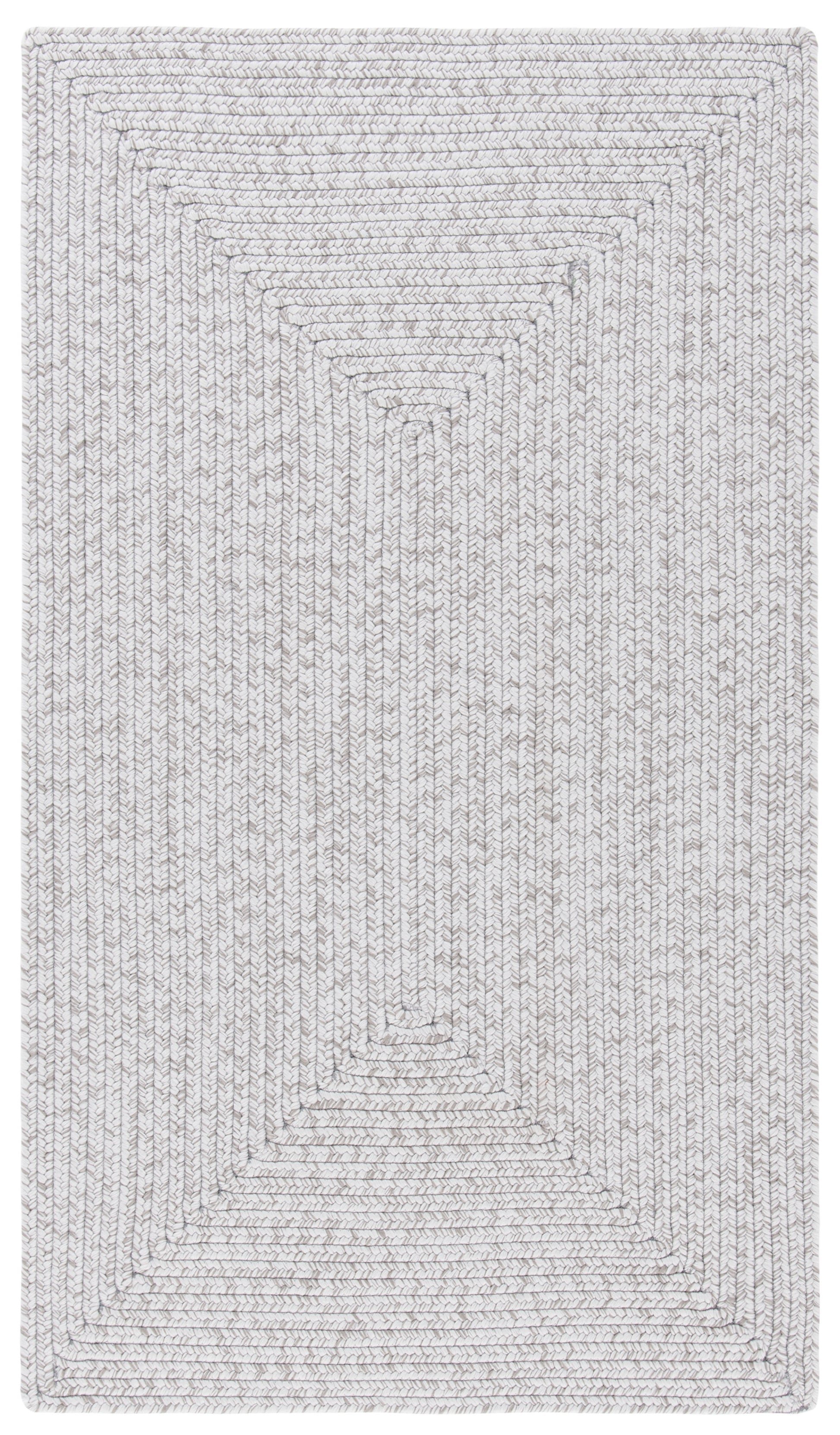 Safavieh Braided Brd315F Silver/Grey Area Rug