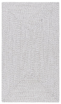 Safavieh Braided Brd315F Silver/Grey Area Rug