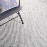 Safavieh Braided Brd315F Silver/Grey Area Rug