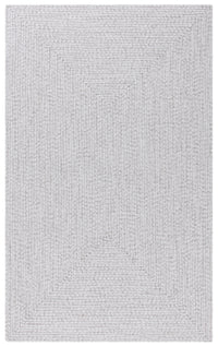 Safavieh Braided Brd315F Silver/Grey Area Rug