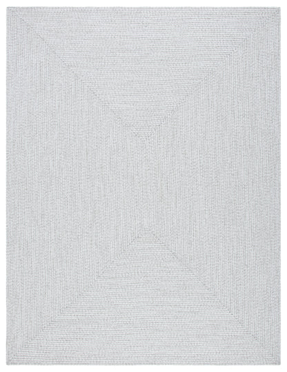 Safavieh Braided Brd315F Silver/Grey Area Rug