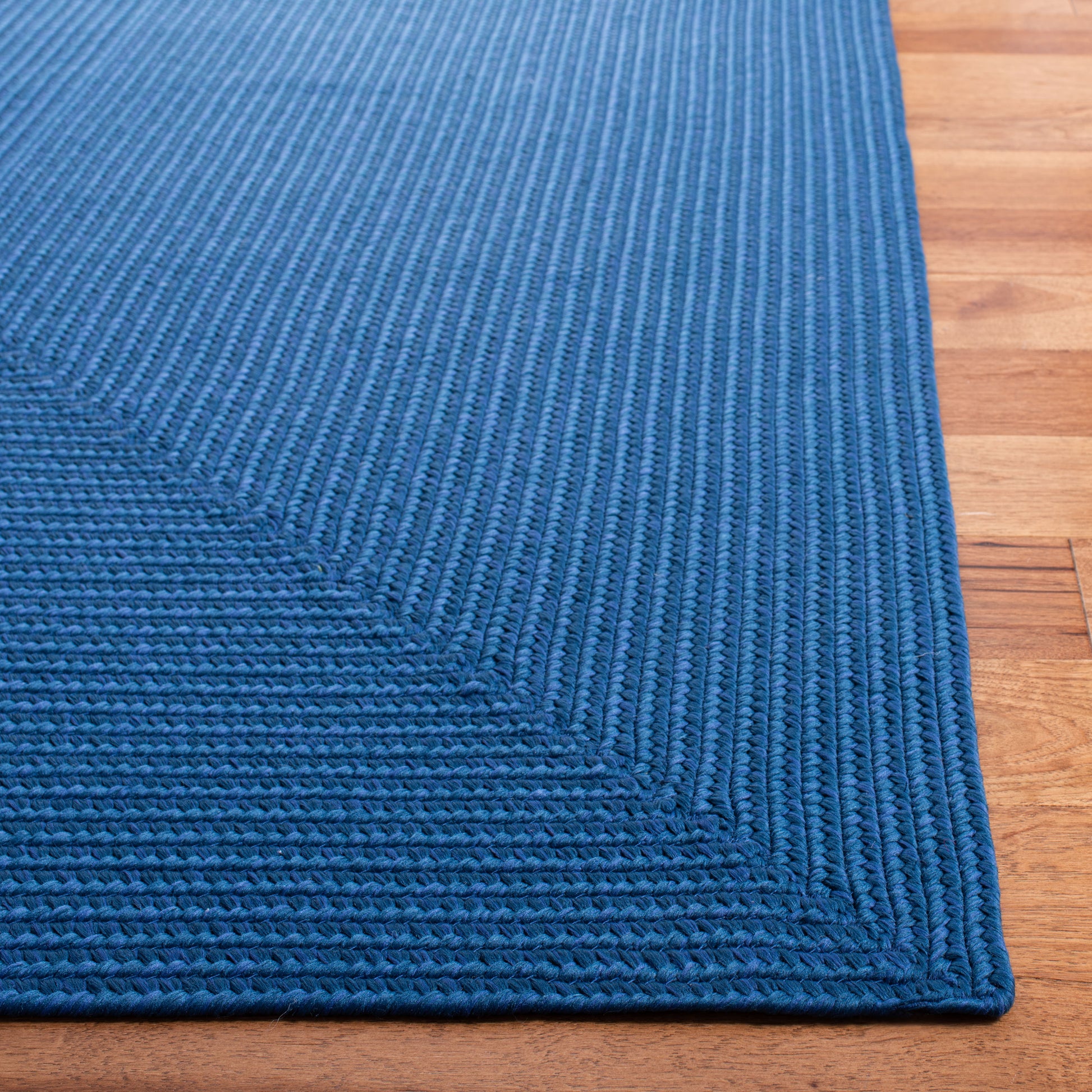 Safavieh Braided Brd315M Blue Area Rug