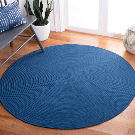 Safavieh Braided Brd315M Blue Rugs.