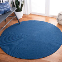 Safavieh Braided Brd315M Blue Area Rug