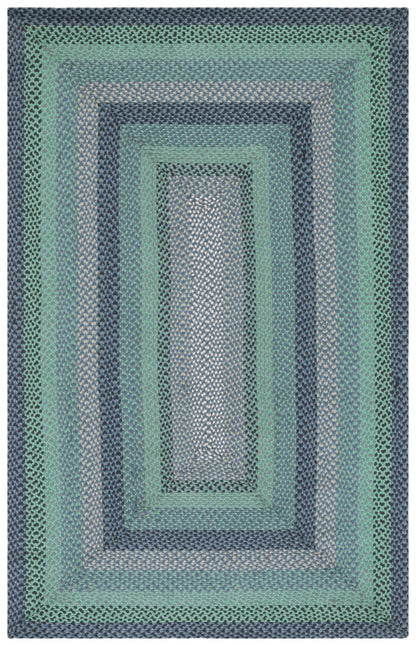 Safavieh Braided Brd651F Grey/Green Area Rug