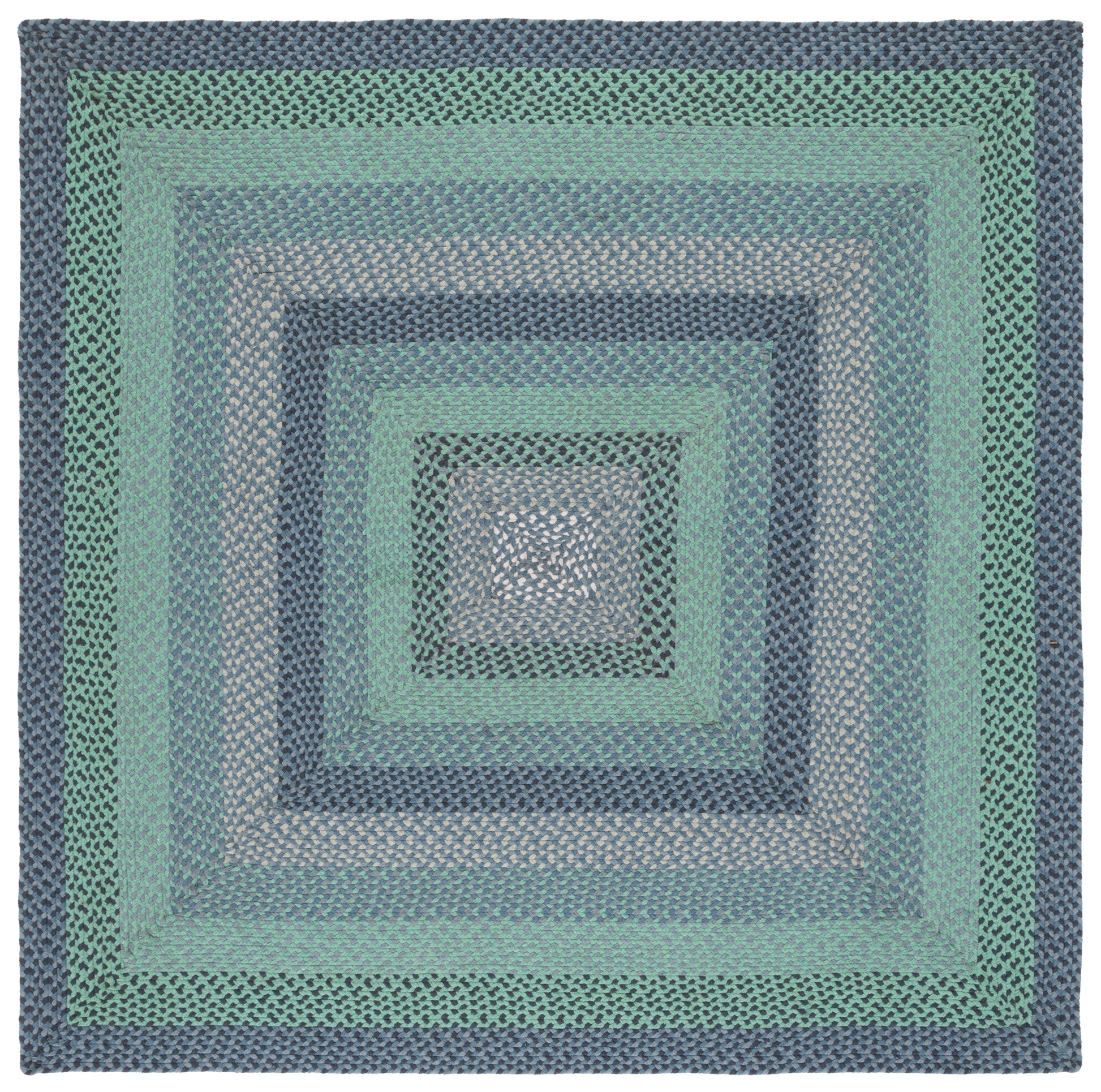 Safavieh Braided Brd651F Grey/Green Area Rug