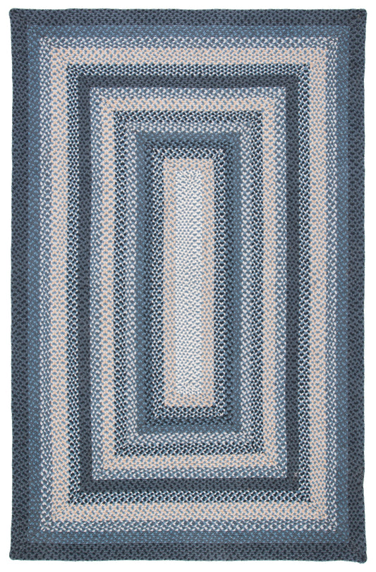 Safavieh Braided Brd651H Dark Grey/Blue Area Rug