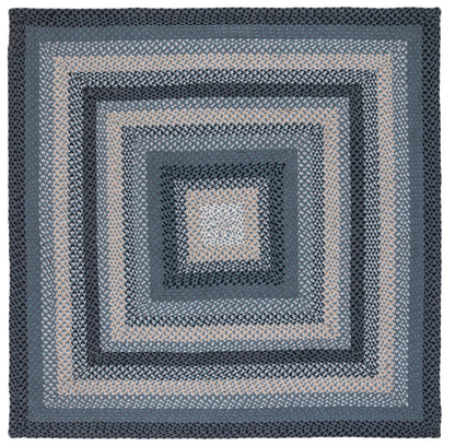 Safavieh Braided Brd651H Dark Grey/Blue Area Rug