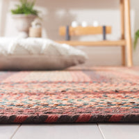 Safavieh Braided Brd651Z Brown/Rust Area Rug