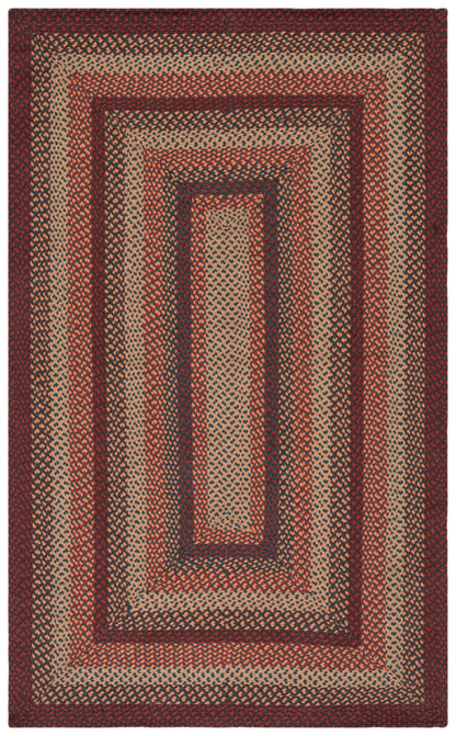 Safavieh Braided Brd651Z Brown/Rust Area Rug