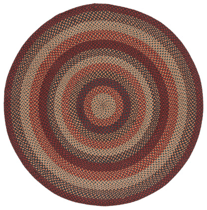 Safavieh Braided Brd651Z Brown/Rust Area Rug