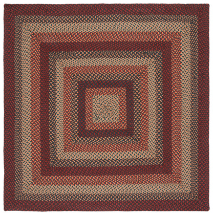 Safavieh Braided Brd651Z Brown/Rust Area Rug