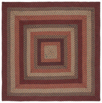 Safavieh Braided Brd651Z Brown/Rust Area Rug